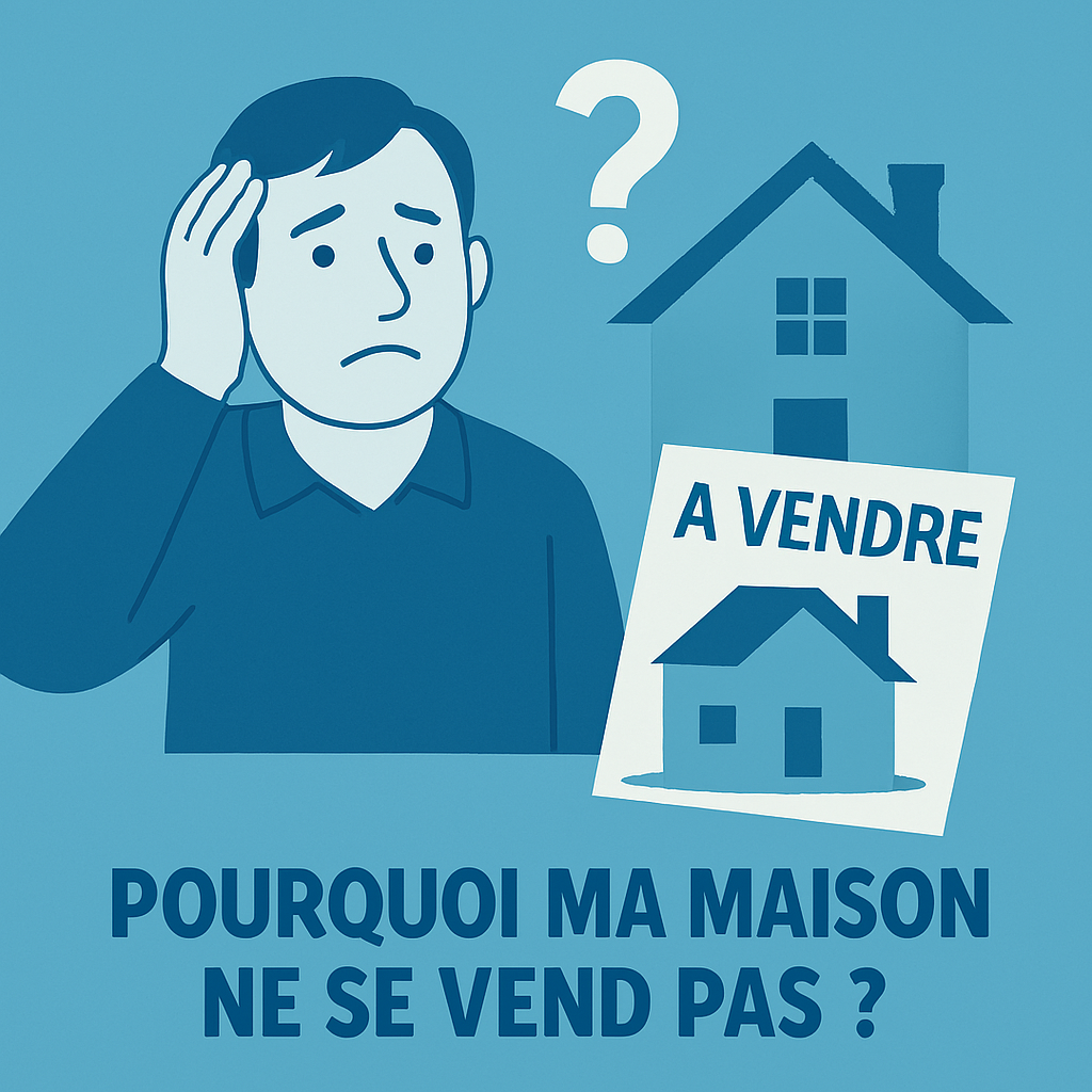 Lire la suite à propos de l’article POURQUOI MA MAISON NE SE VENDS PAS ?